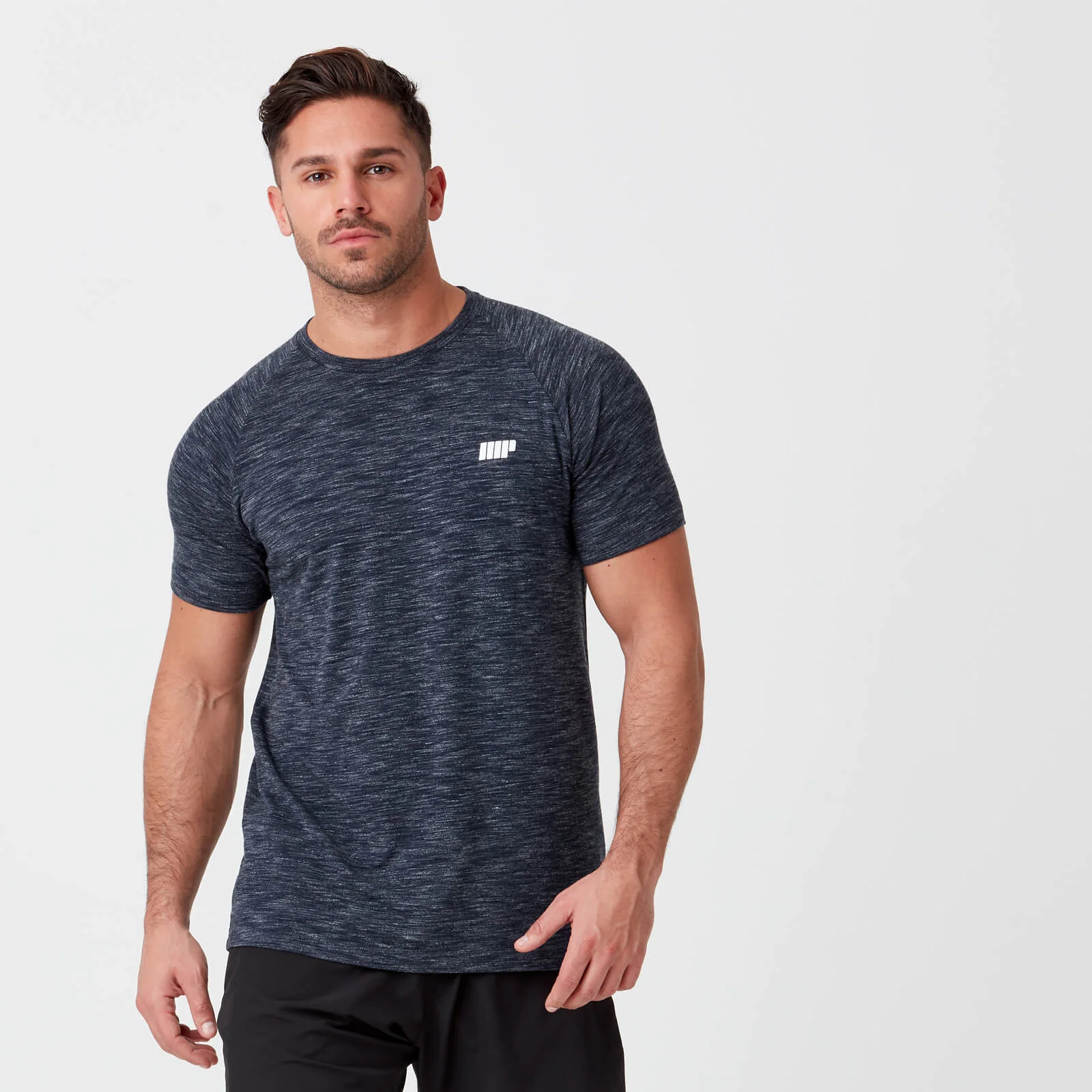 Performance T-Skjorte - XS - Navy Marl Bilde 1