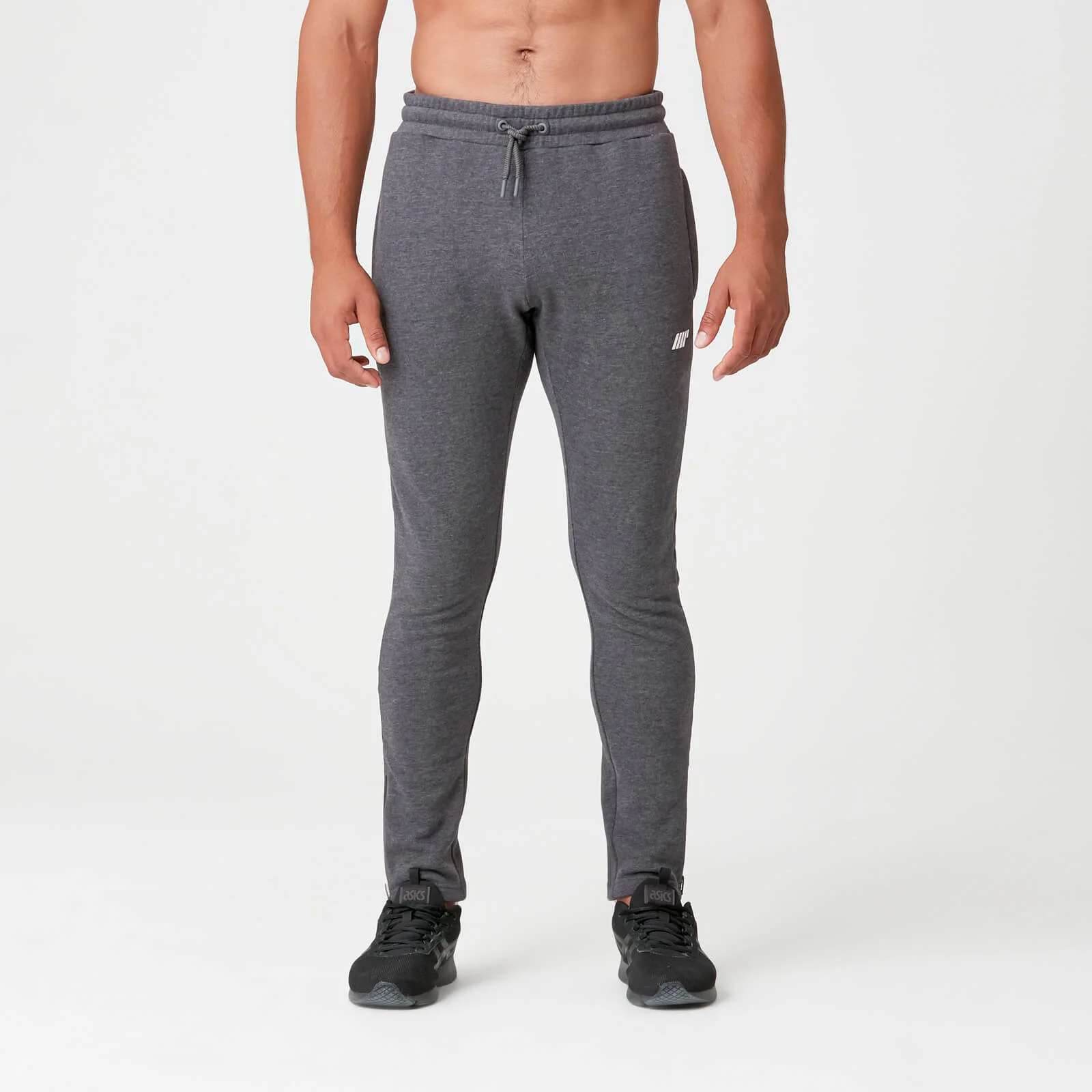 MP Men's Tru-Fit Slim Fit Joggers - Charcoal Marl - XS Bilde 1