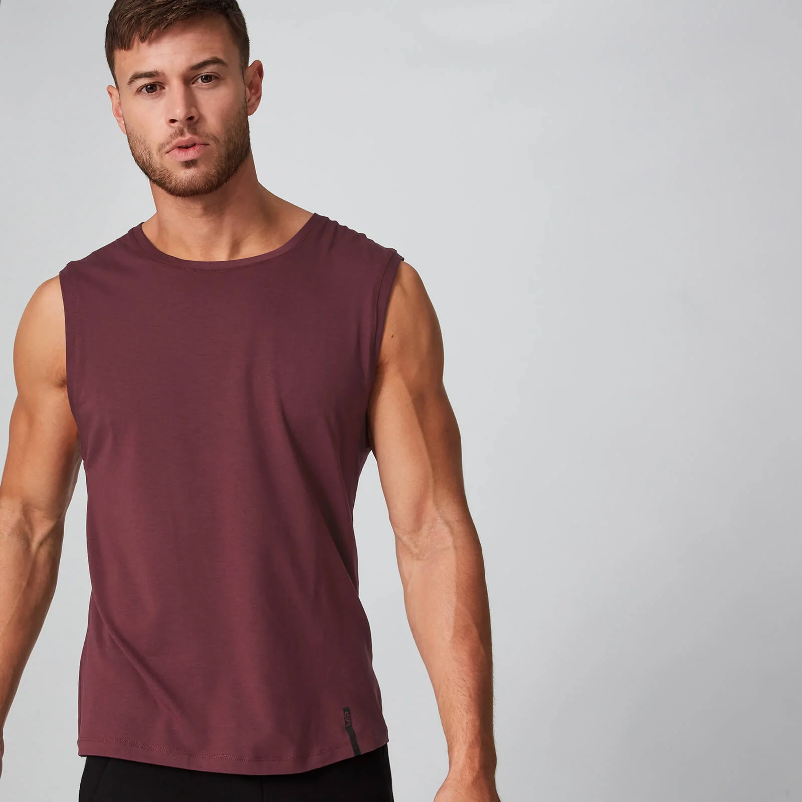 Myprotein Luxe Classic Sleeveless T-Shirt - Oxblood - XS Bilde 1