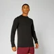 Aero Knit Langermet T-Skjorte - Svart Marl