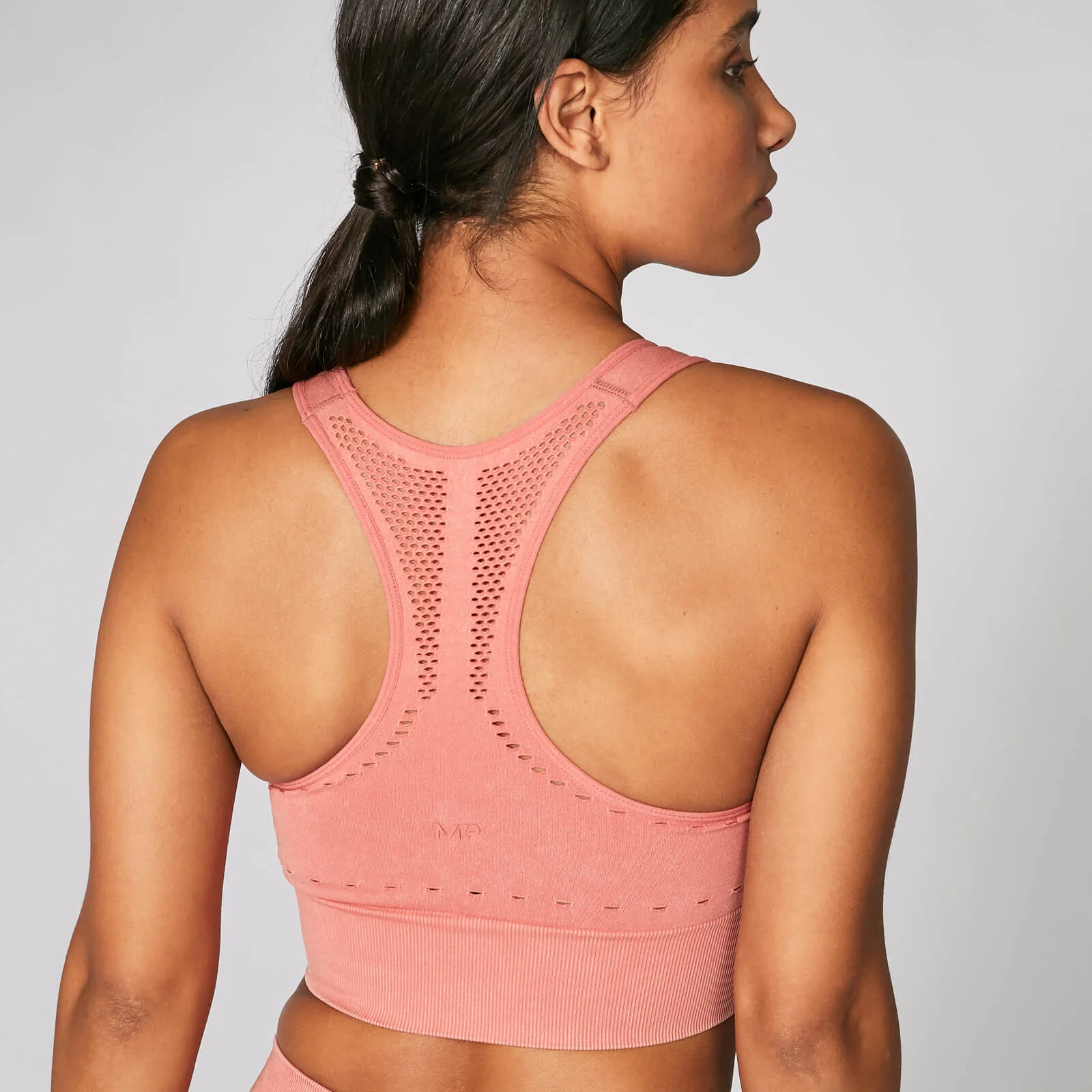 Myprotein Acid Wash Sports Bra - Copper Rose - XS Bilde 1