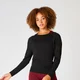 Shape Seamless Loose-Fit Top - Svart