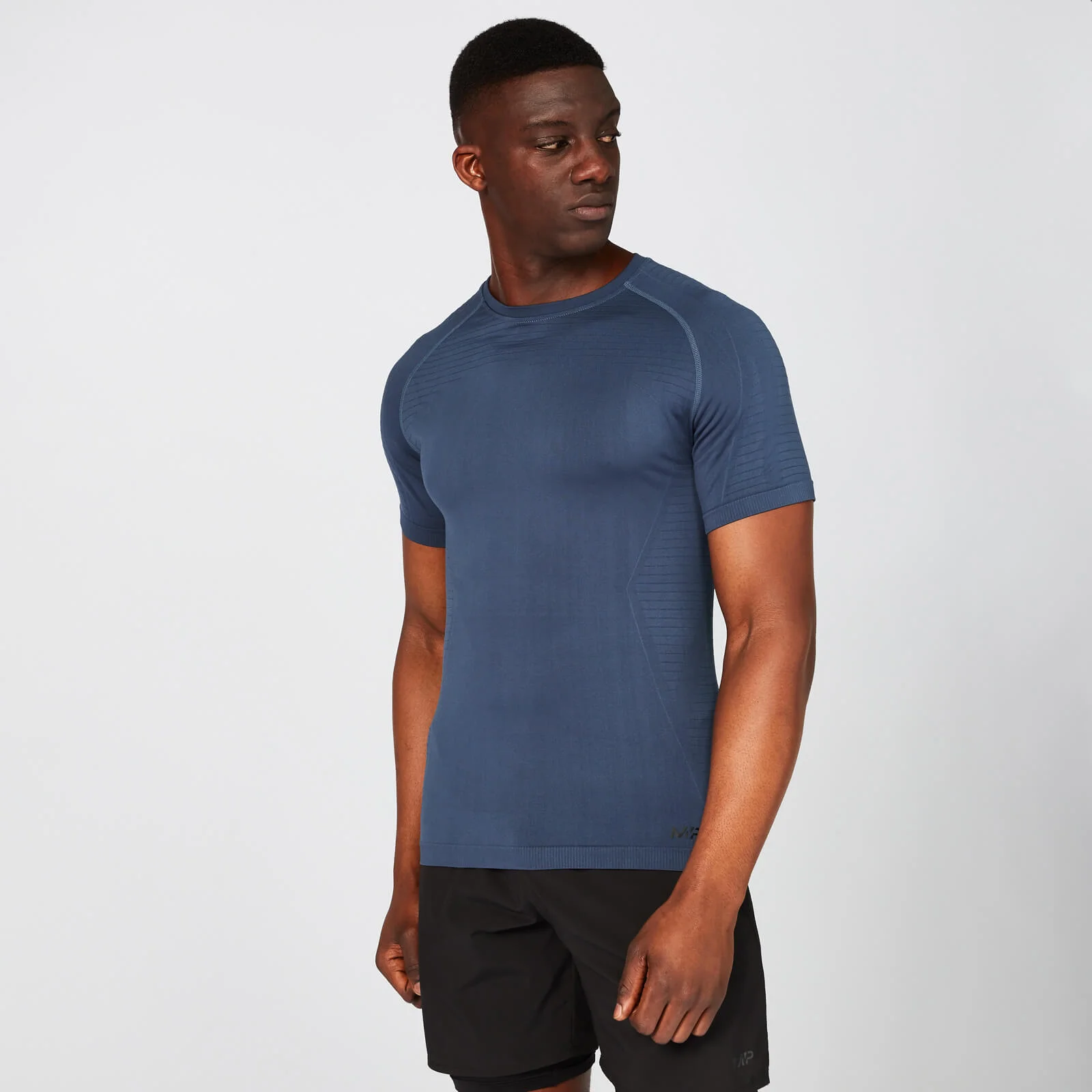 MP Men's Elite Seamless T-Shirt - Indigo - XS Bilde 1