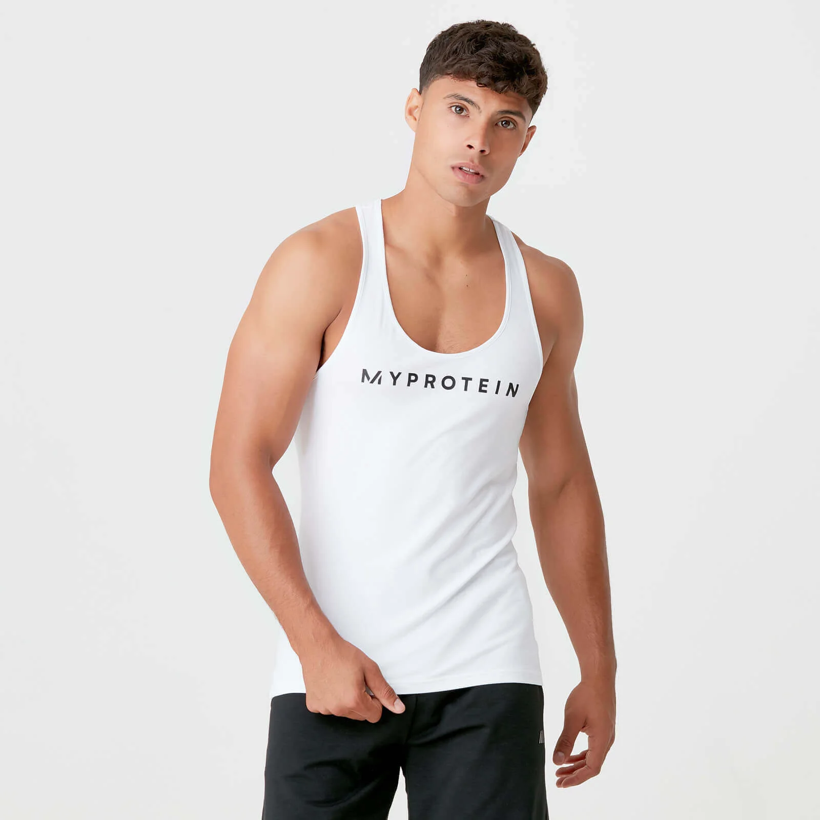 MP The Original Stringer Vest - White - XS Bilde 1