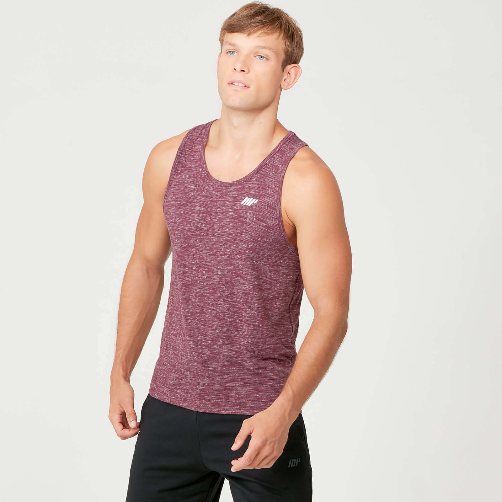 Myprotein Performance Tank Top - Burgundy Marl - XS Bilde 1