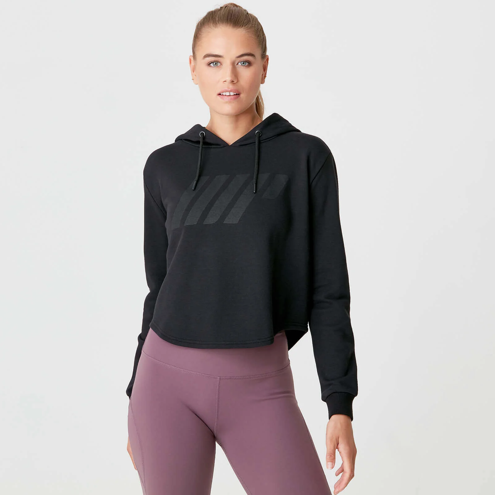 Myprotein The Original Cropped Hoodie - Black - XS Bilde 1