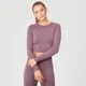 MP Women's Shape Seamless Crop Top - Mauve