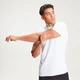 MP Men's Luxe Classic T-skjorte med rund hals – Hvit
