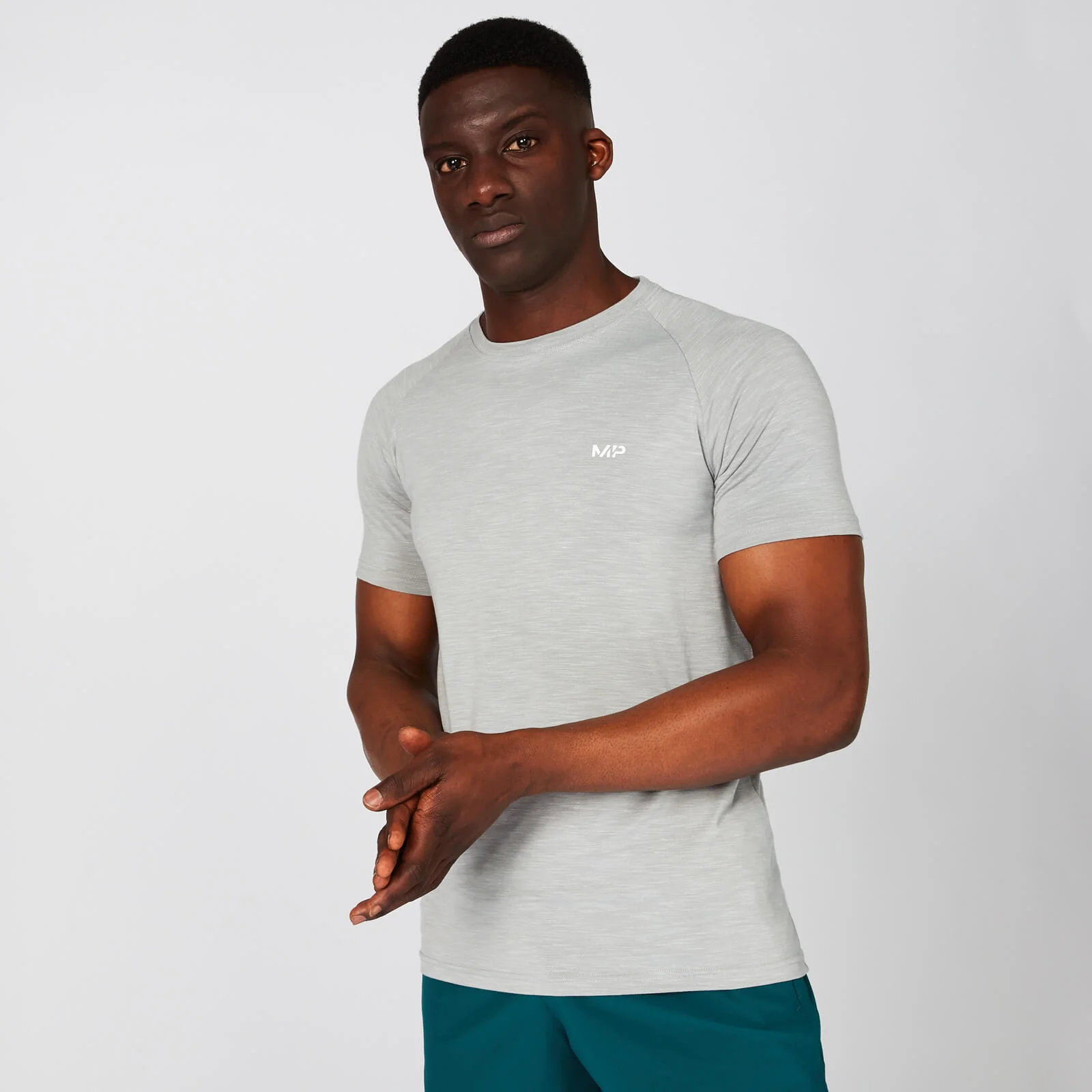 MP Men's Performance T-shirt - Chrome Marl - XS Bilde 1