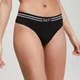 MP Women's Sømløs stringtruse – Svart