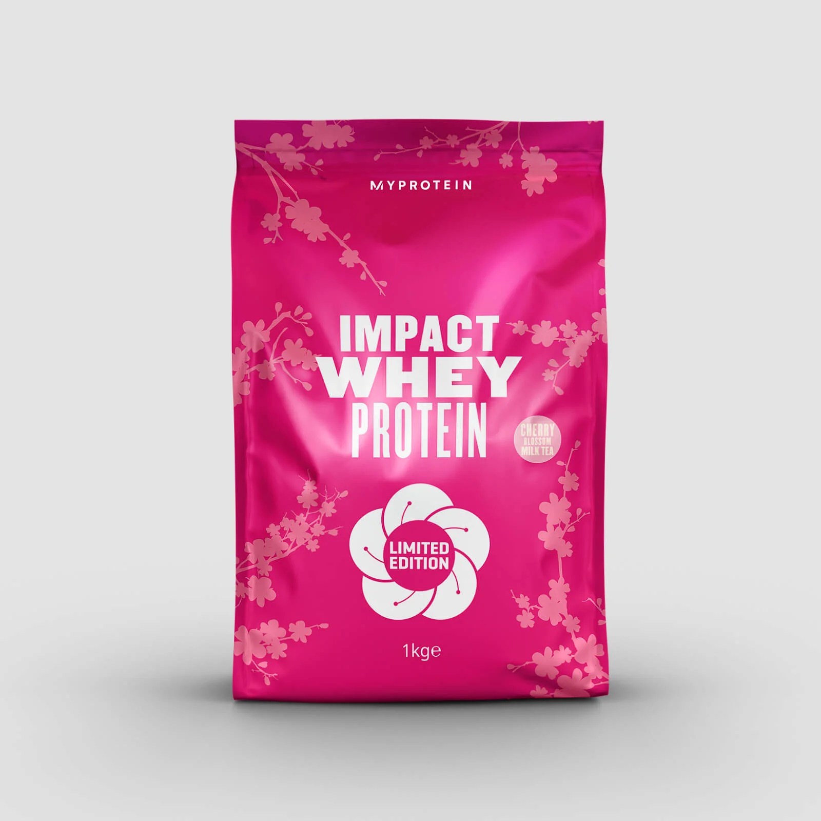 Myprotein Impact Whey Protein, Cherry Blossom Milk Tea, 1kg Bilde 1