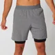 Power Double-Layered Shorts - Grå