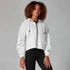 Oversized Zip-Through - Hvit