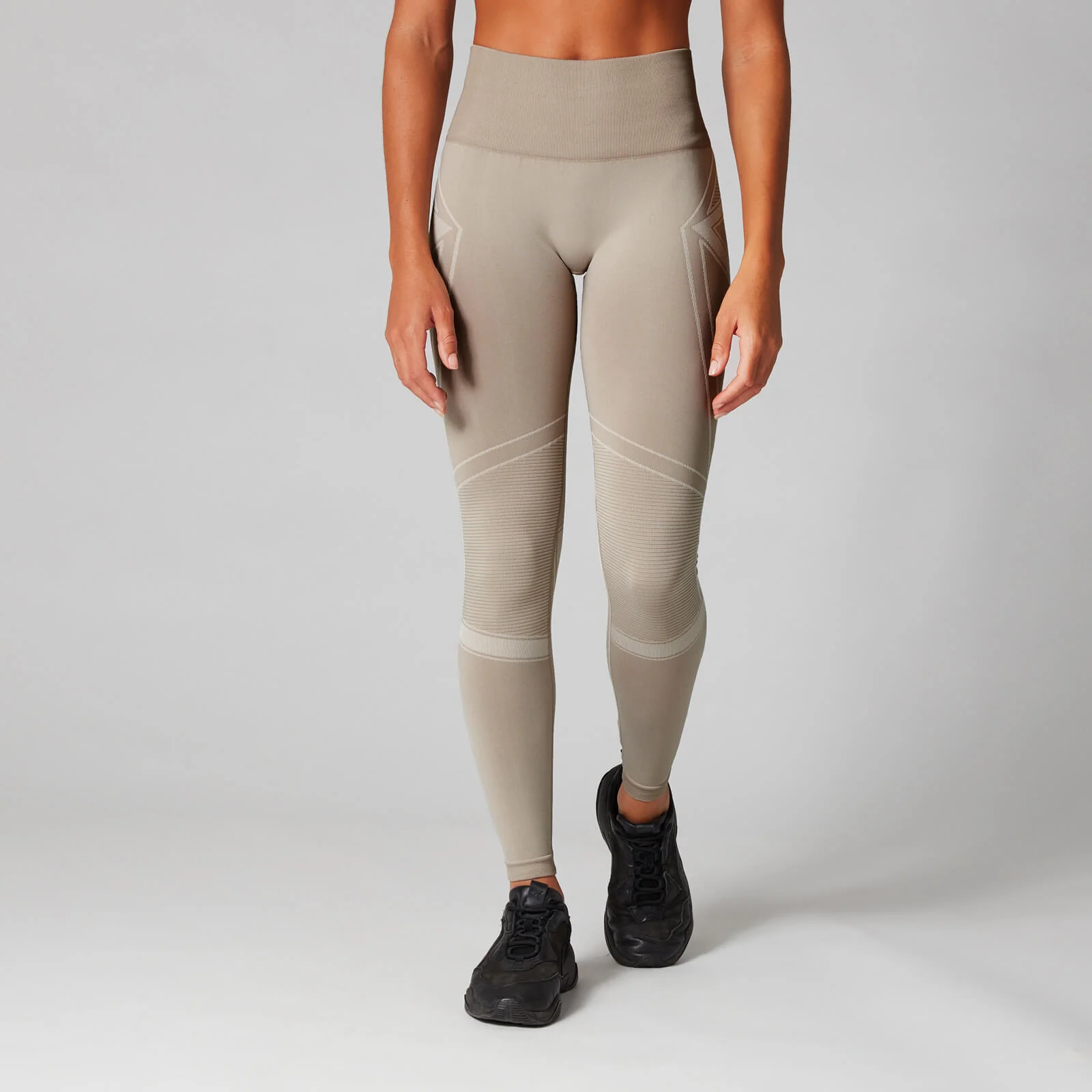 Impact Seamless Leggings - Brun - XS Bilde 1