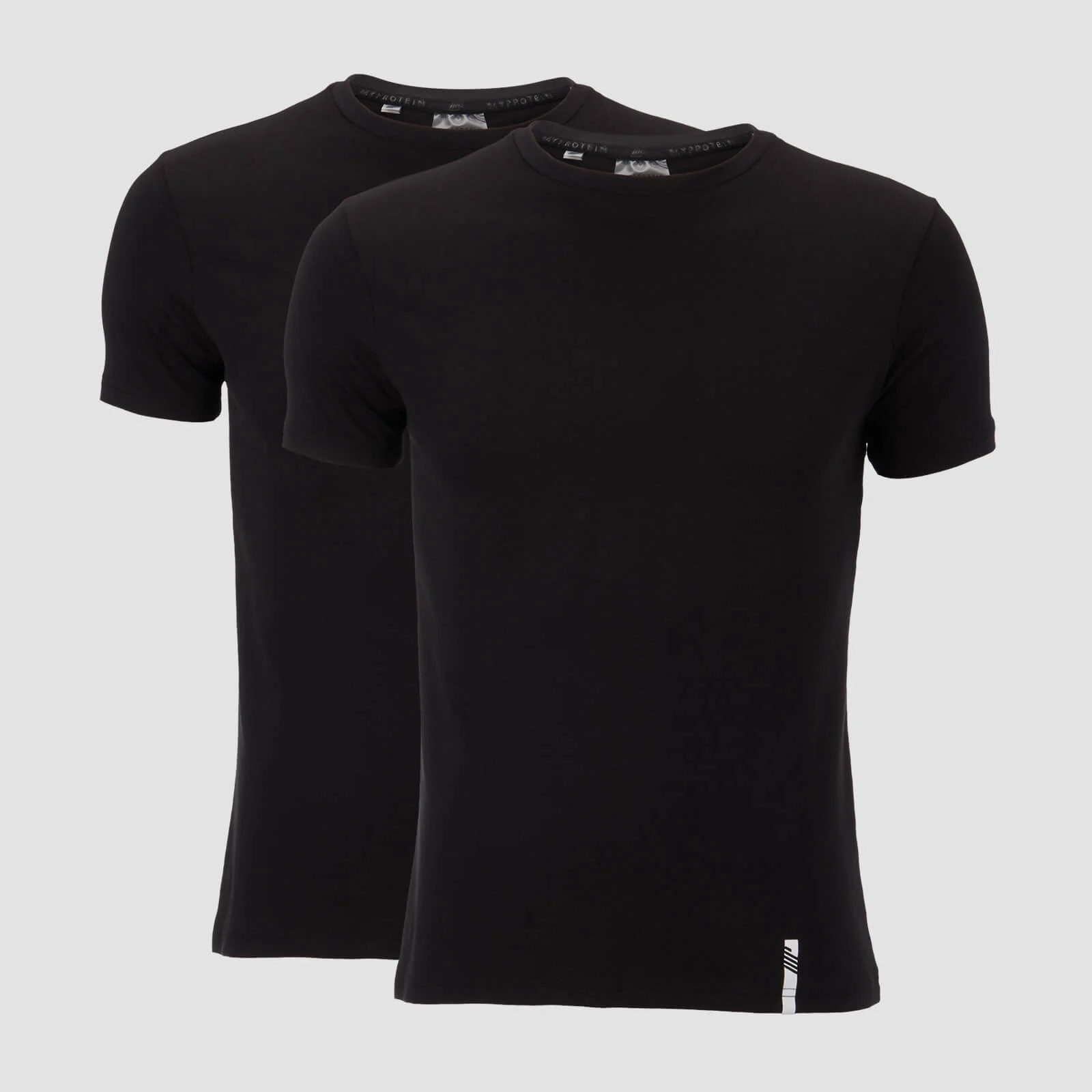 Luxe Classic Crew T-Skjorte (2 Pack) - Svart/Svart - XS Bilde 1