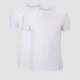 Luxe Classic Crew T-Skjorte (2 Pack) - Hvit/Hvit