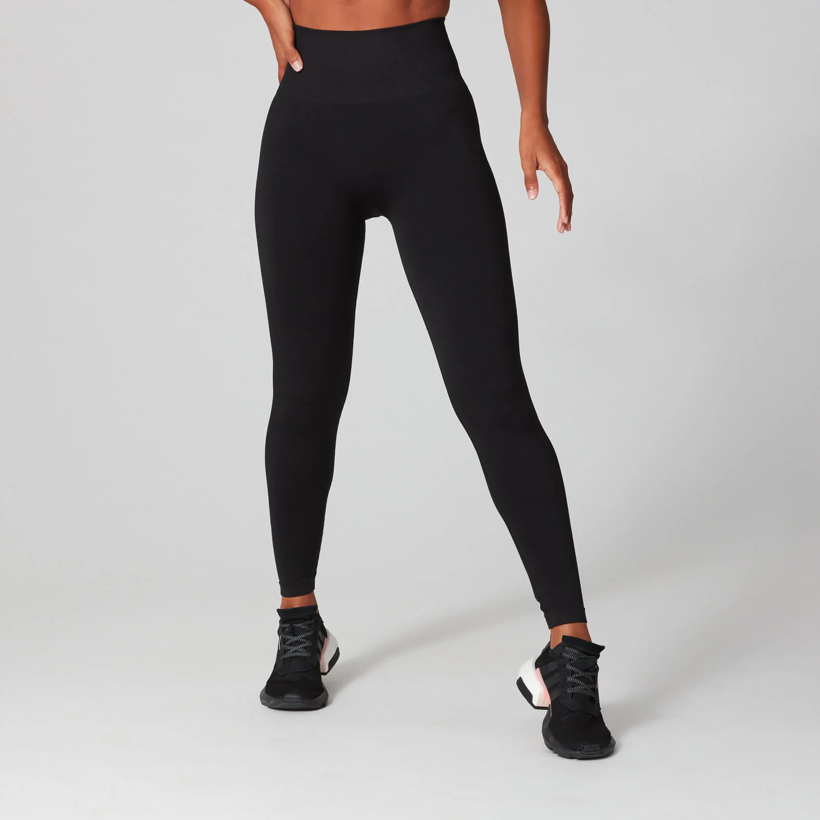 MP Women's Shape Sømløs ultra-tights – Svart - XS Bilde 1