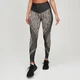 MP Women's Animal Zebra Seamless Leggings - Black/Praline