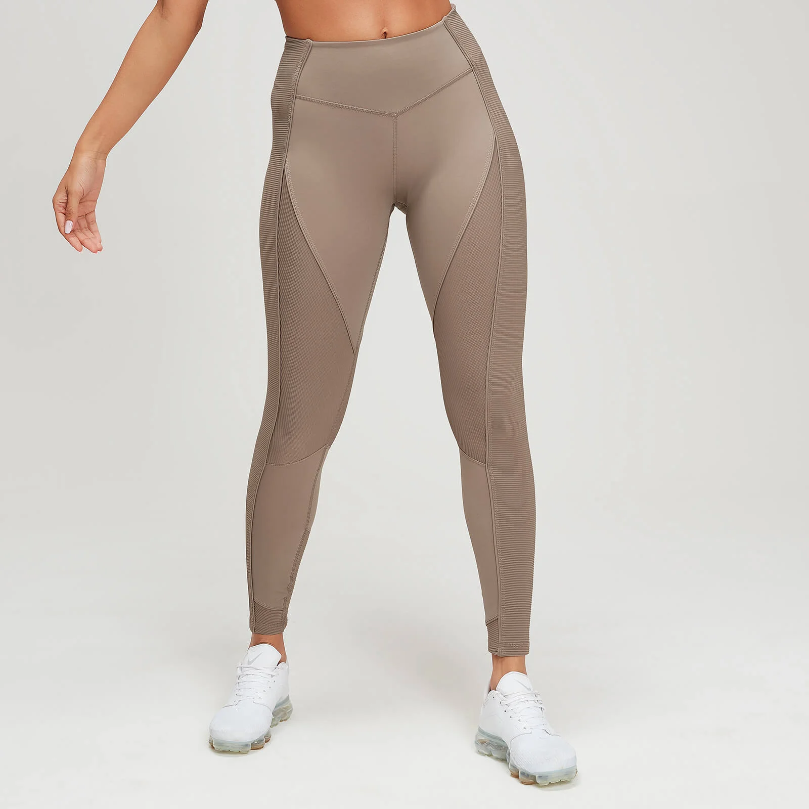 MP Women's Textured Training Leggings - Praline - XS Bilde 1