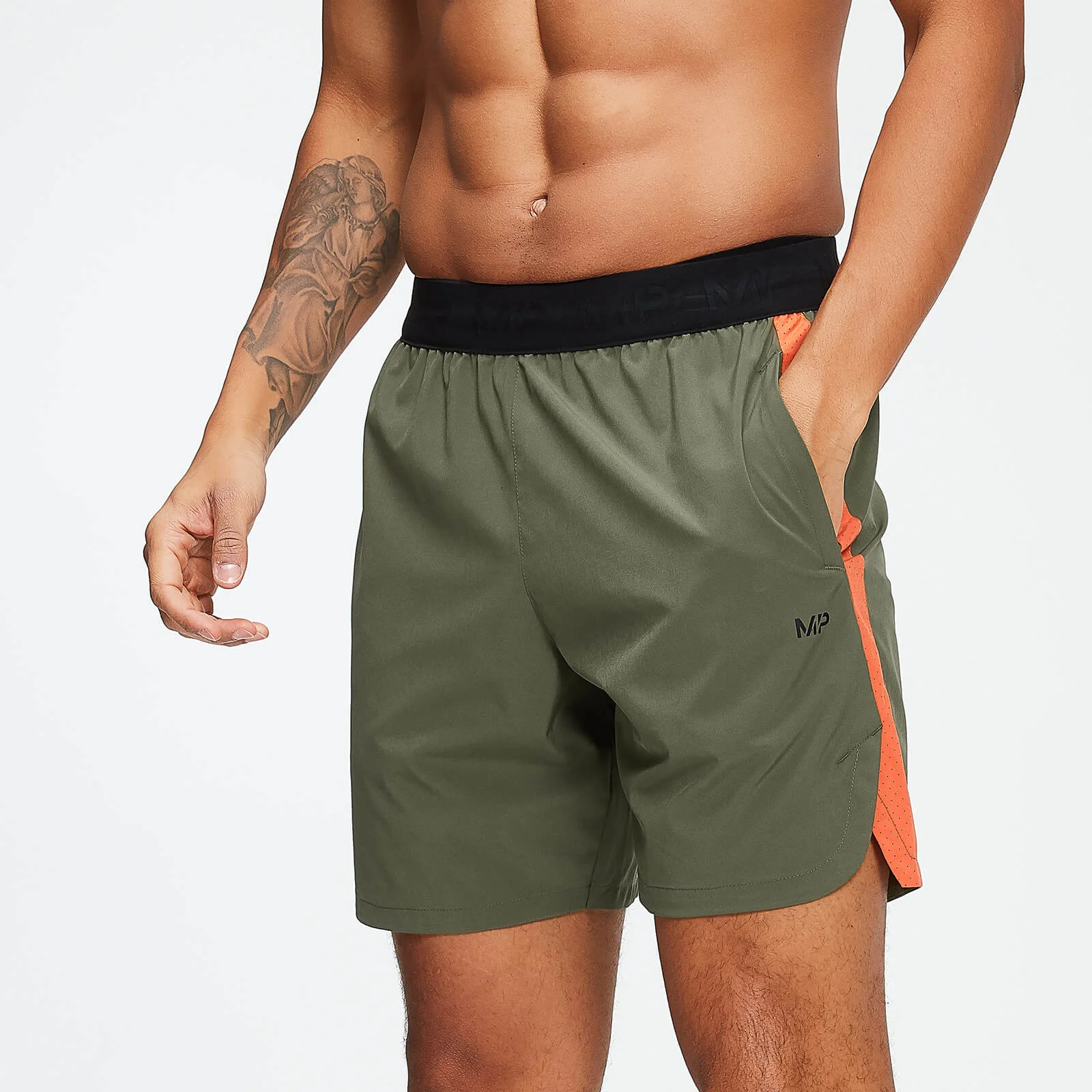 MP Men's Training Shorts - Army Green - XS Bilde 1