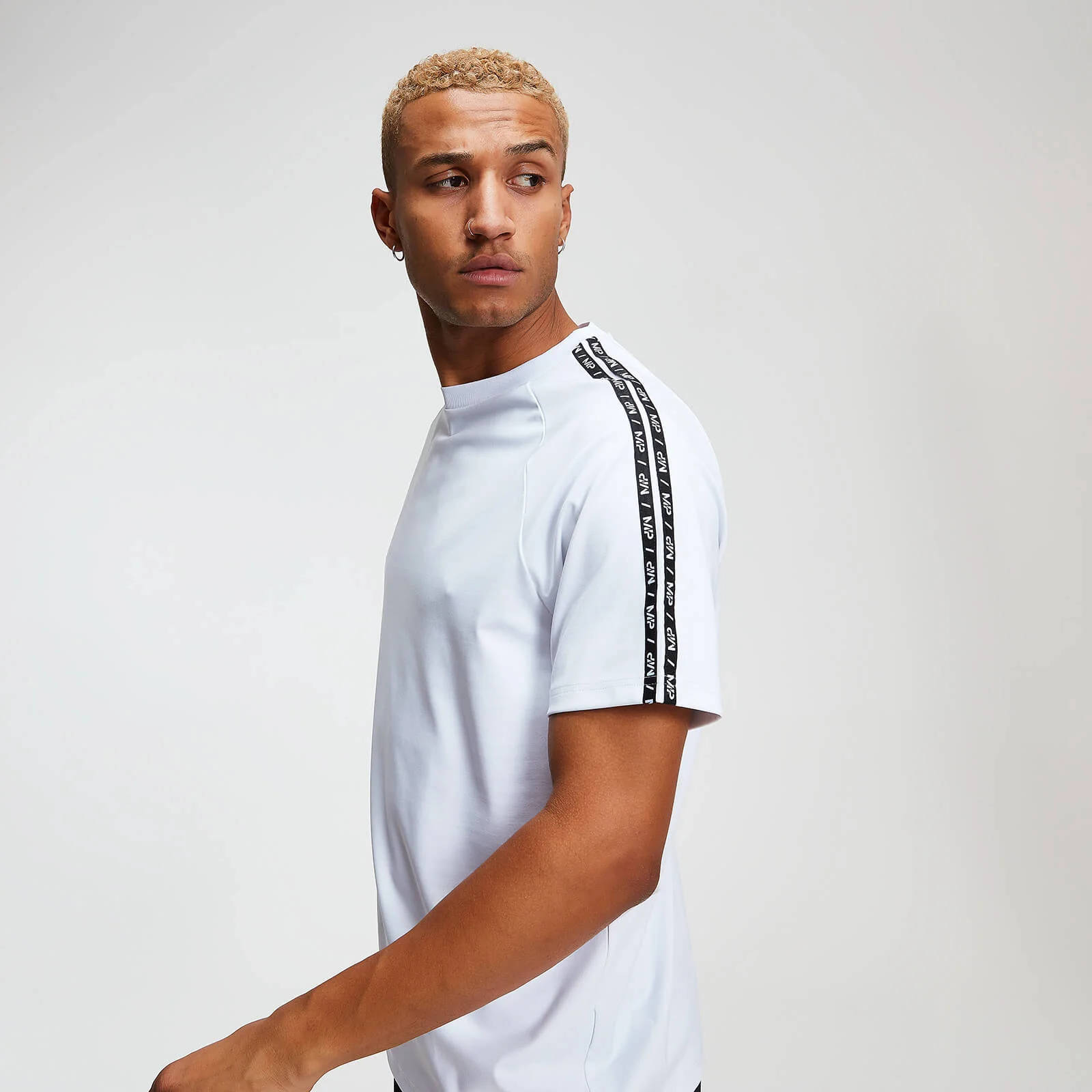 MP Rest Day Men's Double Tape Tricot T-Shirt - White - XS Bilde 1