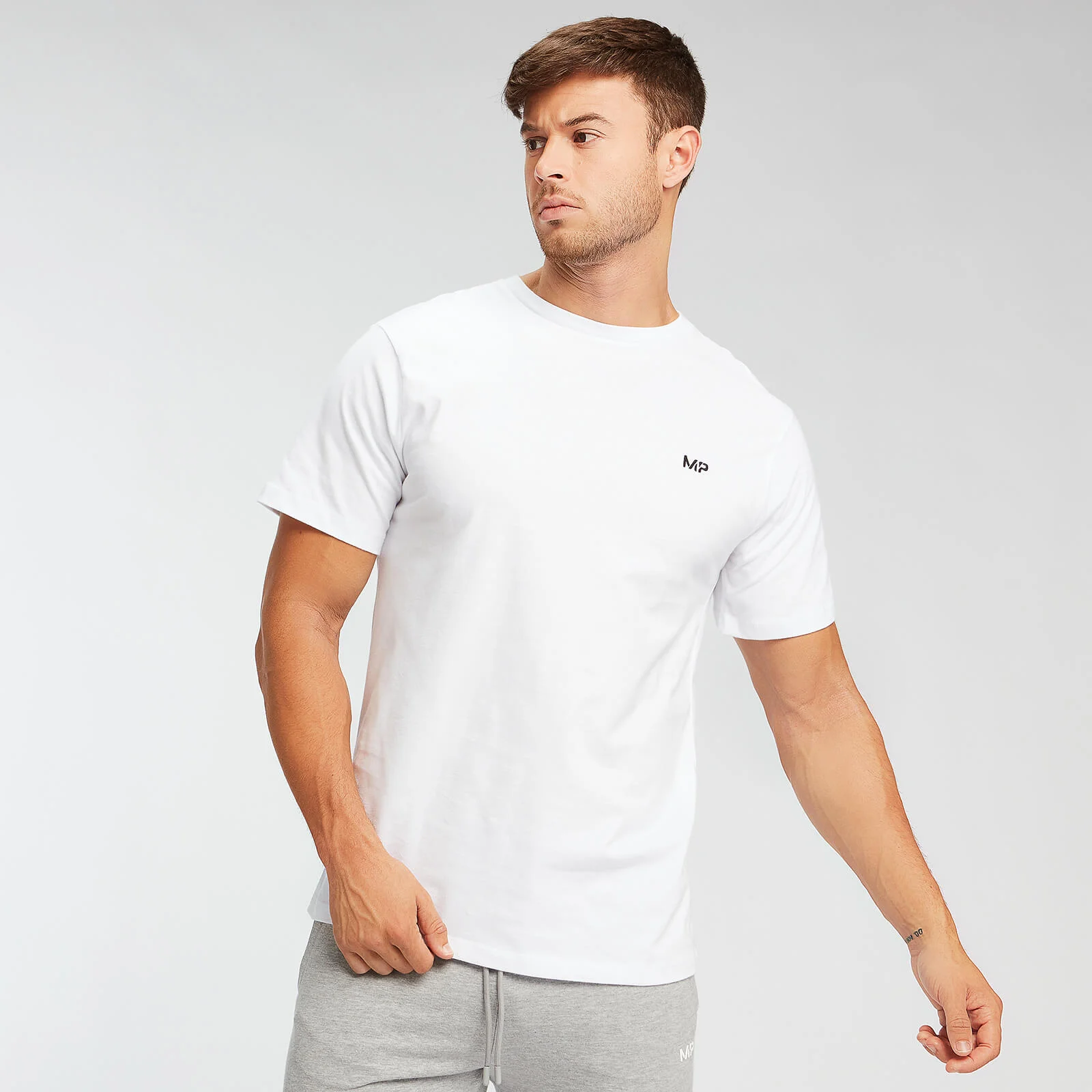 MP Men's Rest Day Short Sleeve T-Shirt - White - XS Bilde 1