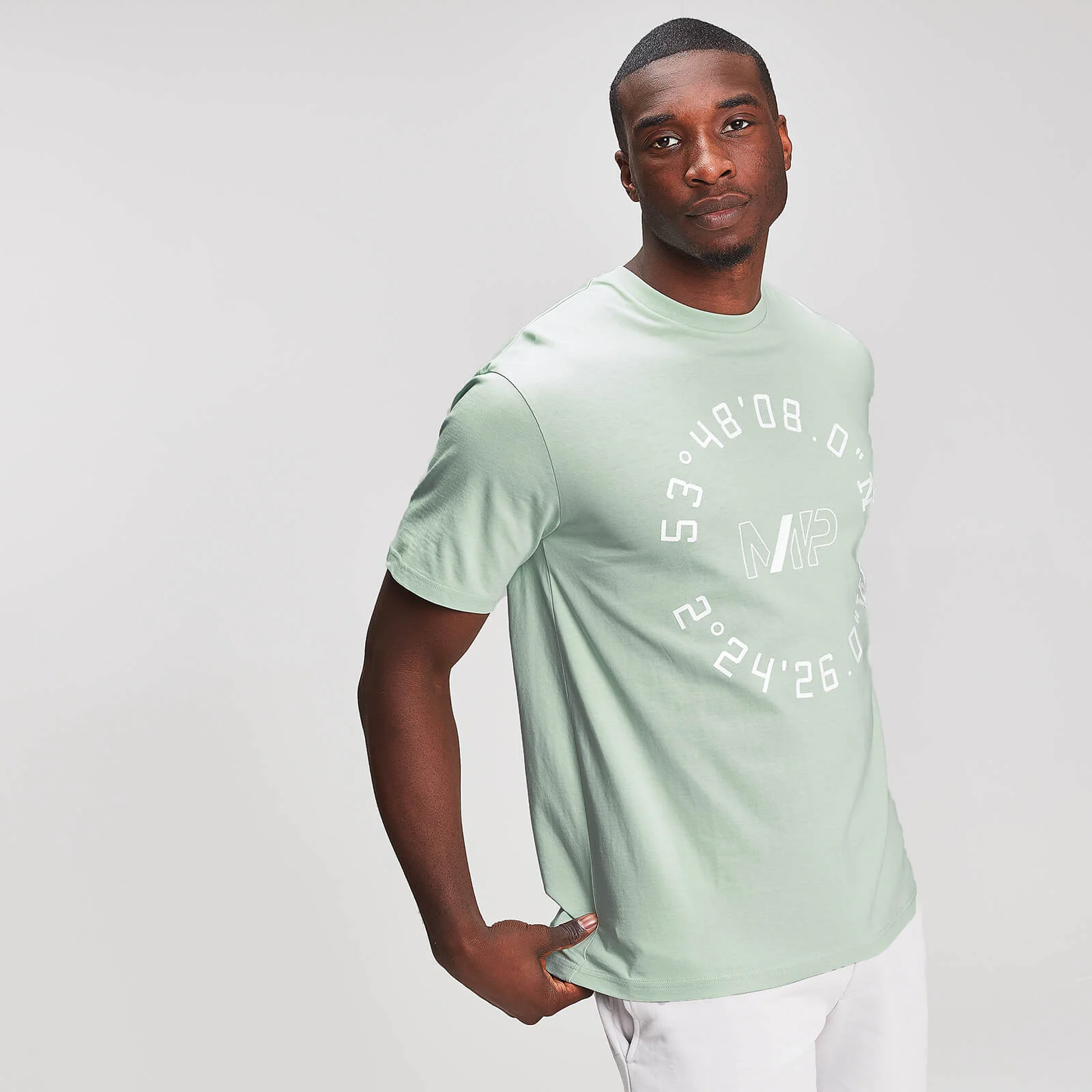 MP Men's Graphic T-Shirt - Mint - XS Bilde 1