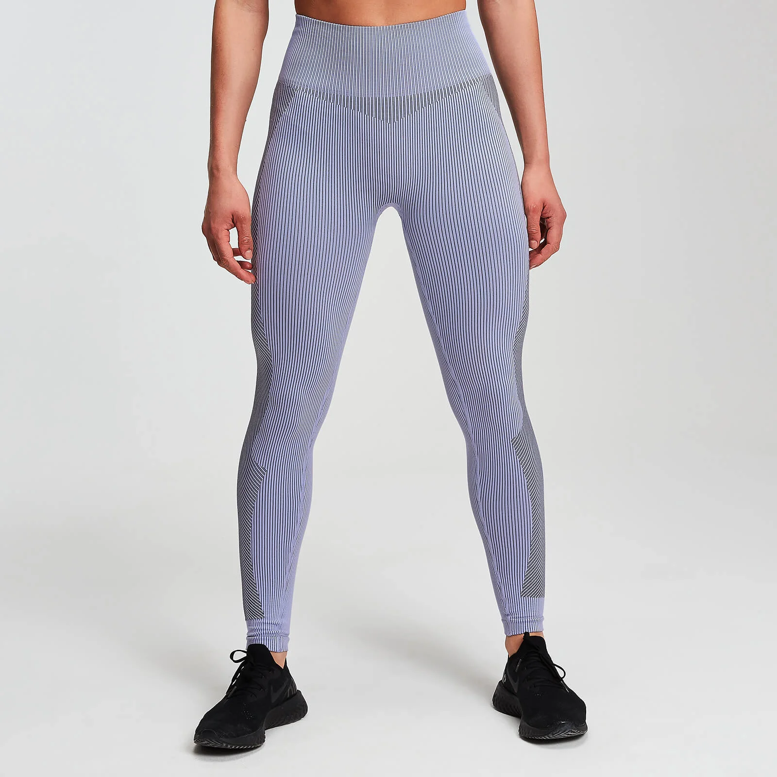 MP Women's Contrast Seamless Leggings - Wisteria - XS Bilde 1