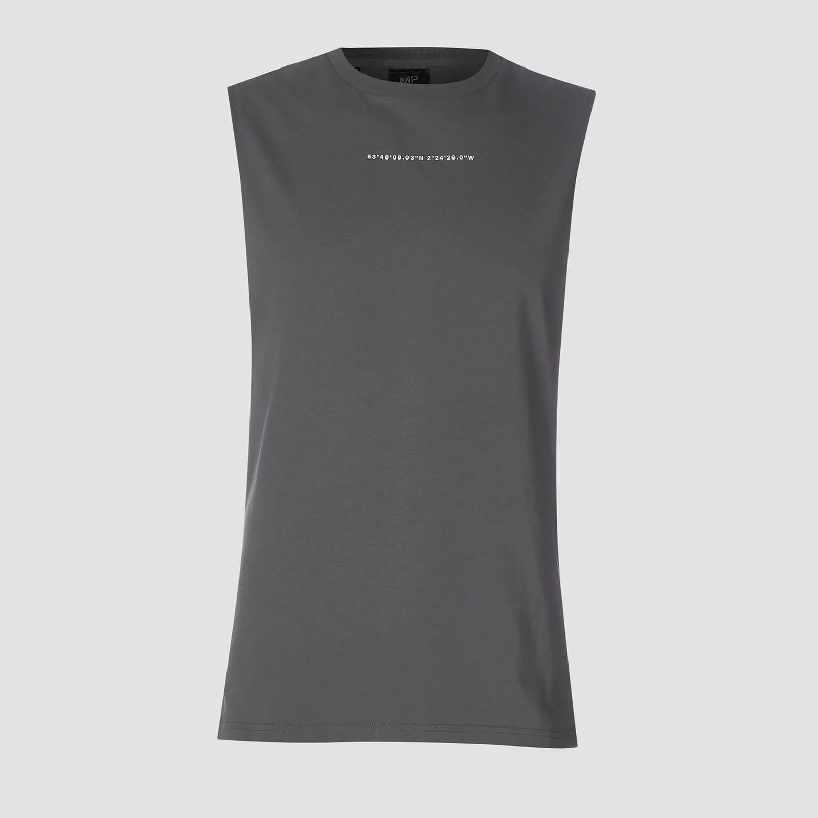 MP Men's Rest Day Coordinates Drop Armhole Tank - Carbon - XS Bilde 1