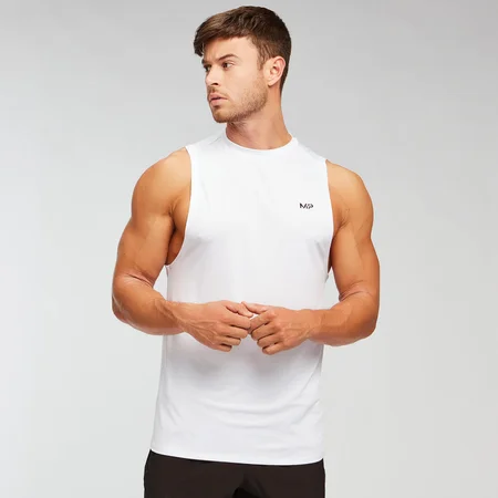 MP Men's Treningssinglet – Hvit