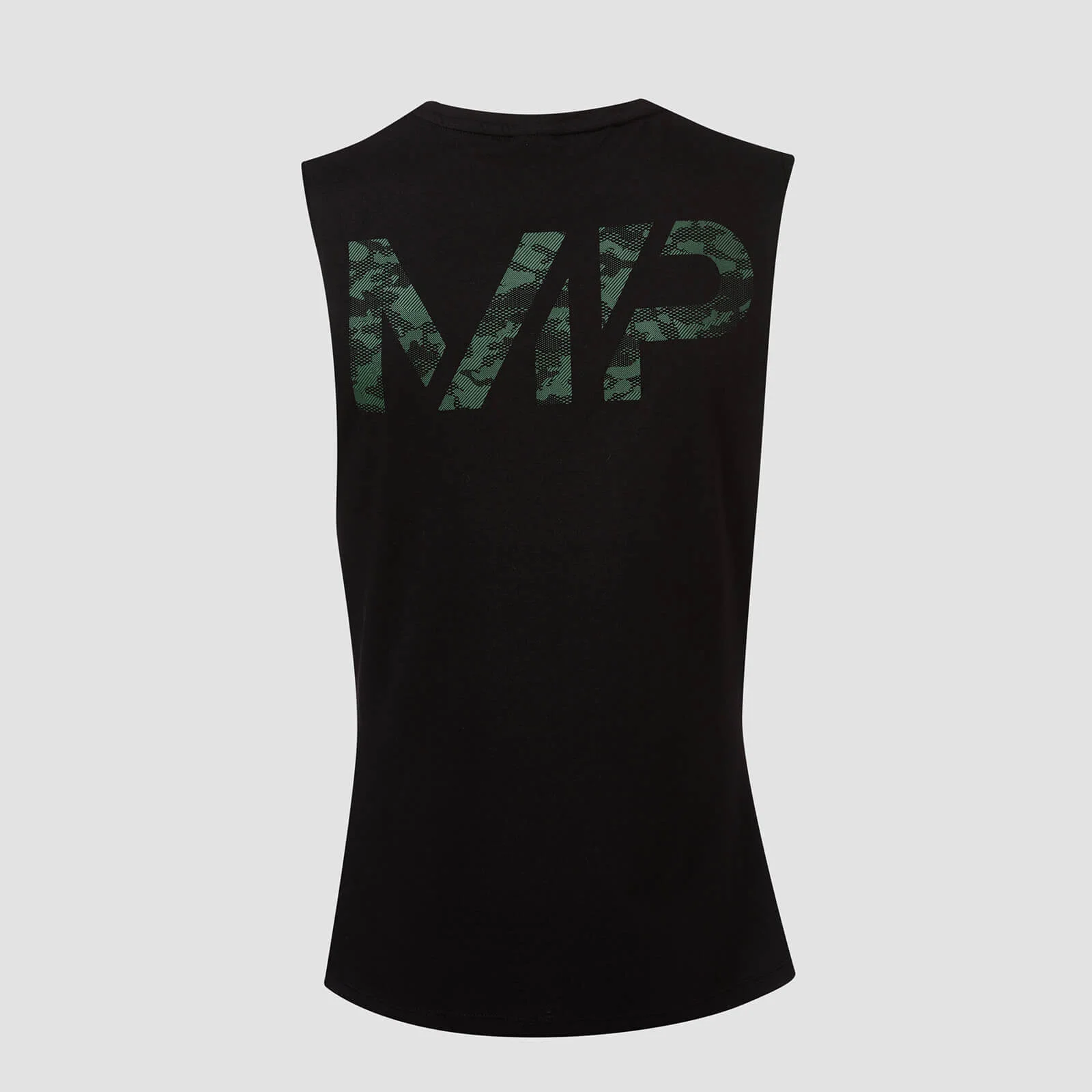 MP Men's Geo Camo Tank - Black/Green - XS Bilde 1