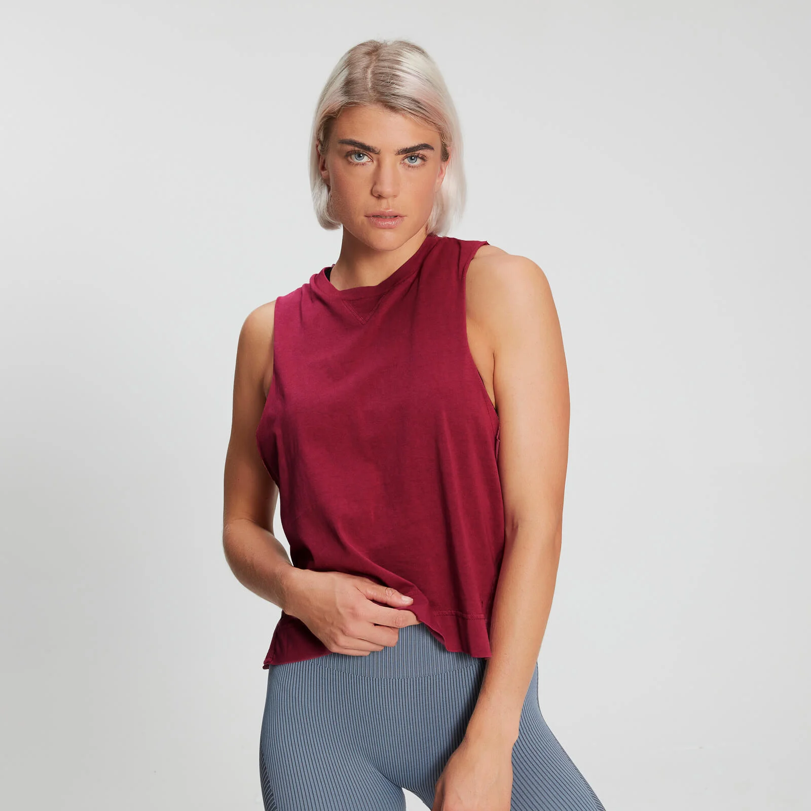 MP Women's Training Dropped armhole-singlet – Plommerød - XS Bilde 1