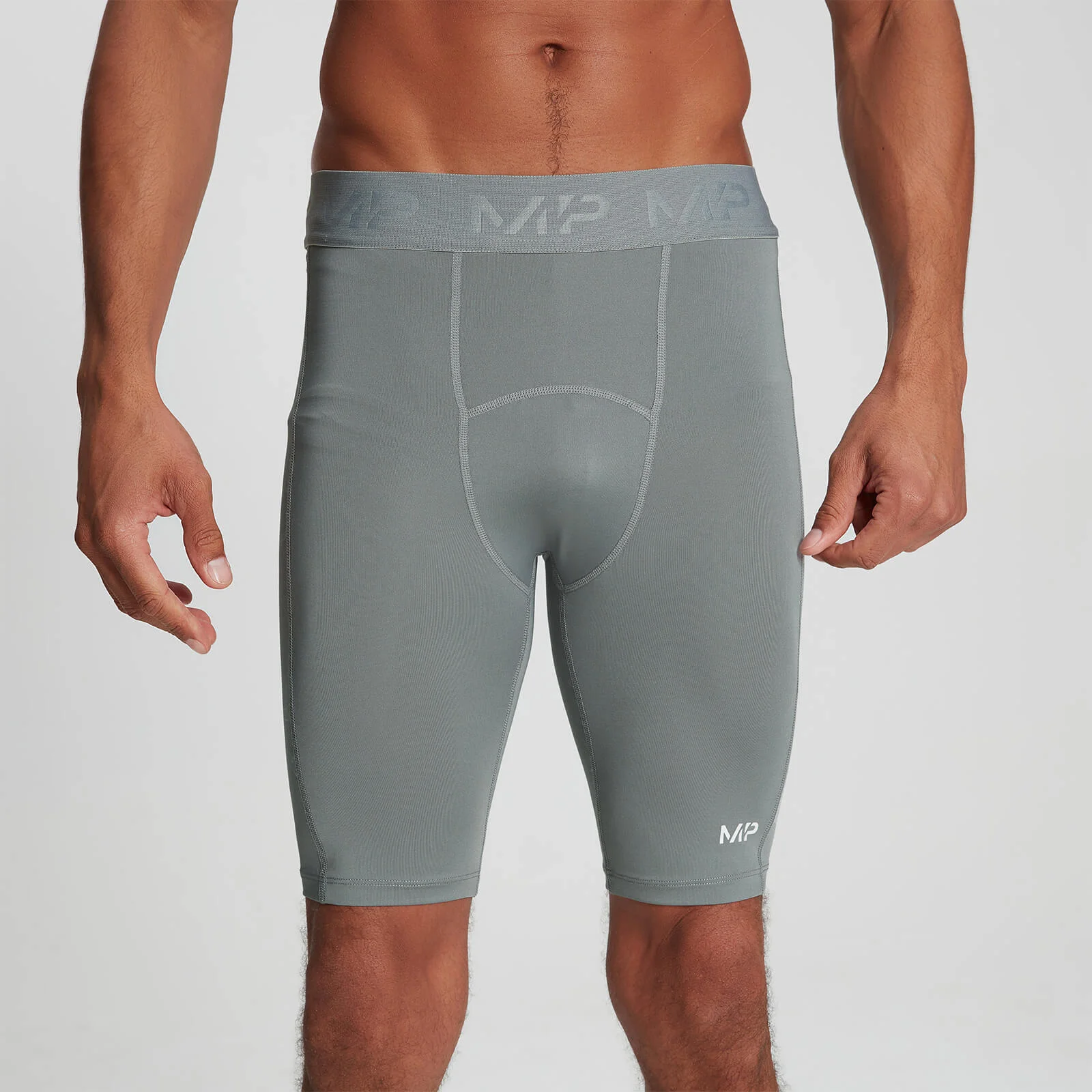MP Men's Base Layer Shorts – Storm - XXS Bilde 1