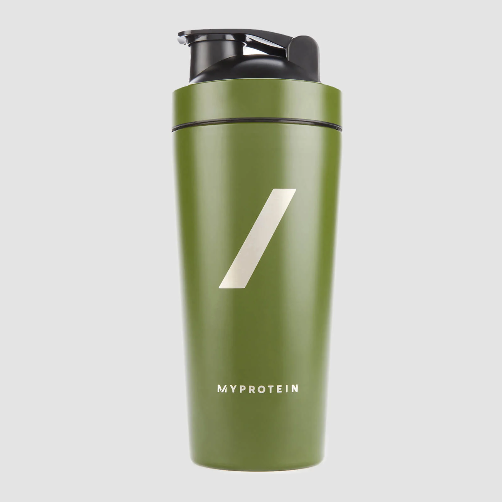 Myprotein Metal Shaker - Military Green Bilde 1