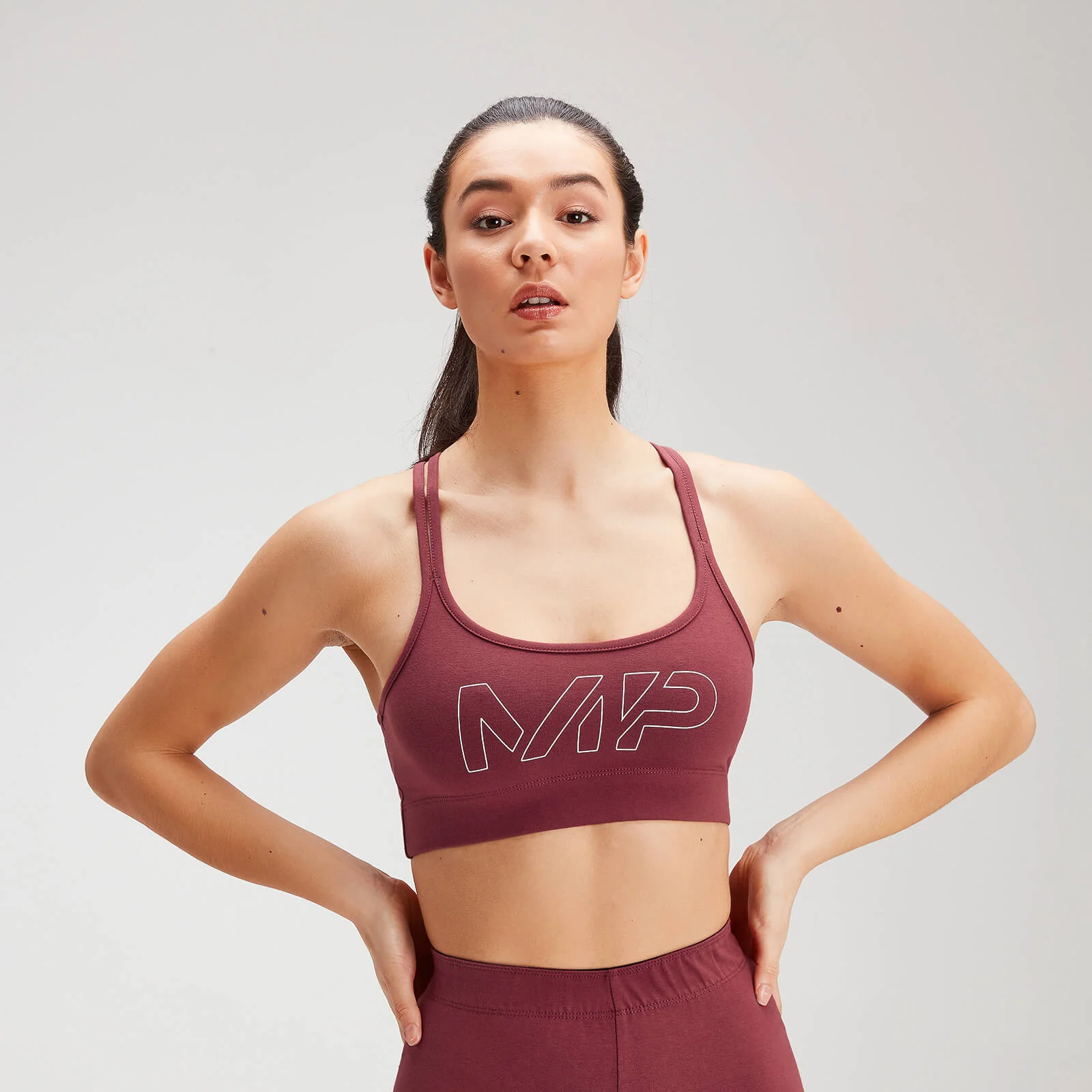 MP Women's Originals Sports Bra - Claret - XXS Bilde 1