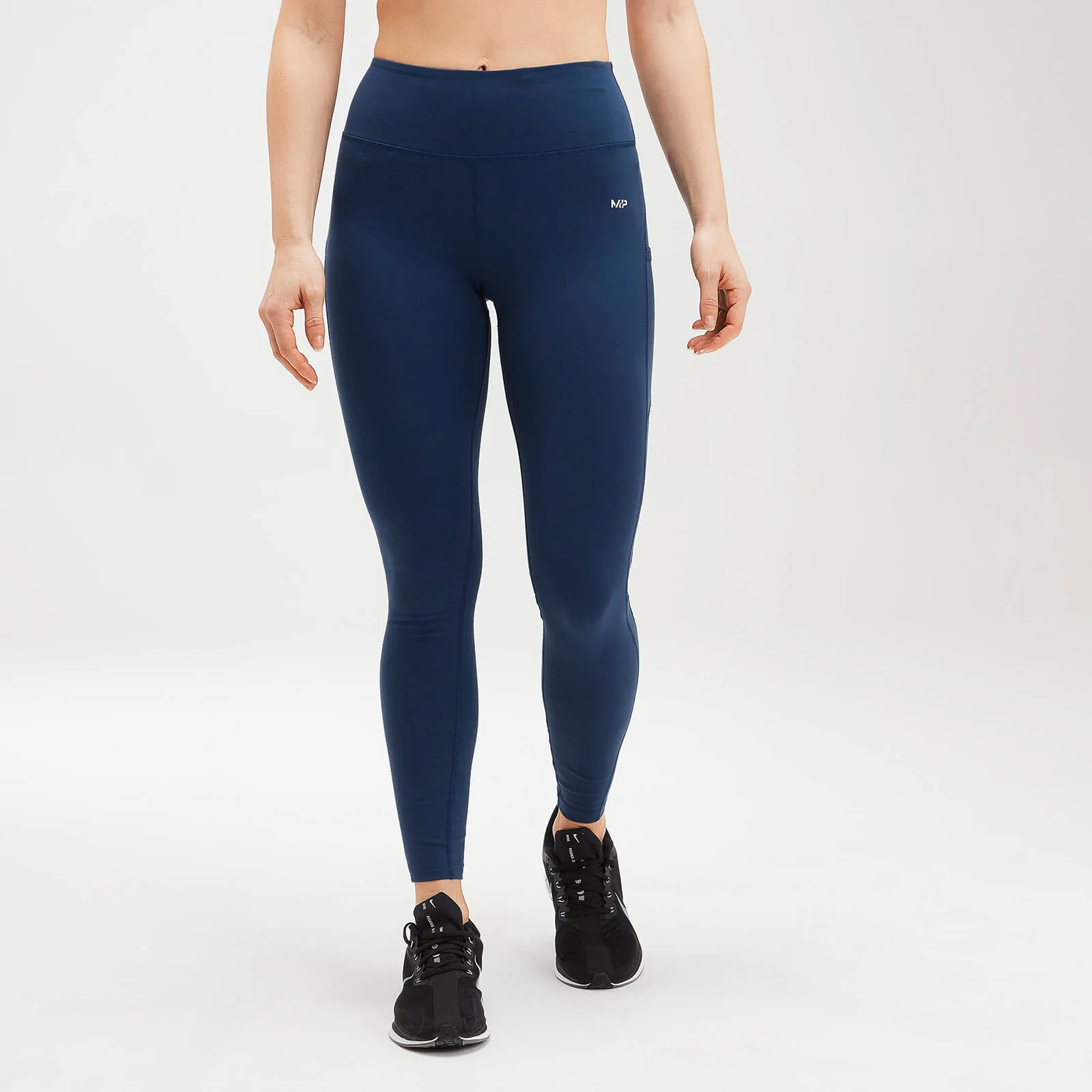 MP Women's Power Mesh Leggings - Dark Blue - S Bilde 1