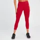 MP Women's Power 3/4 tights – skarp rød