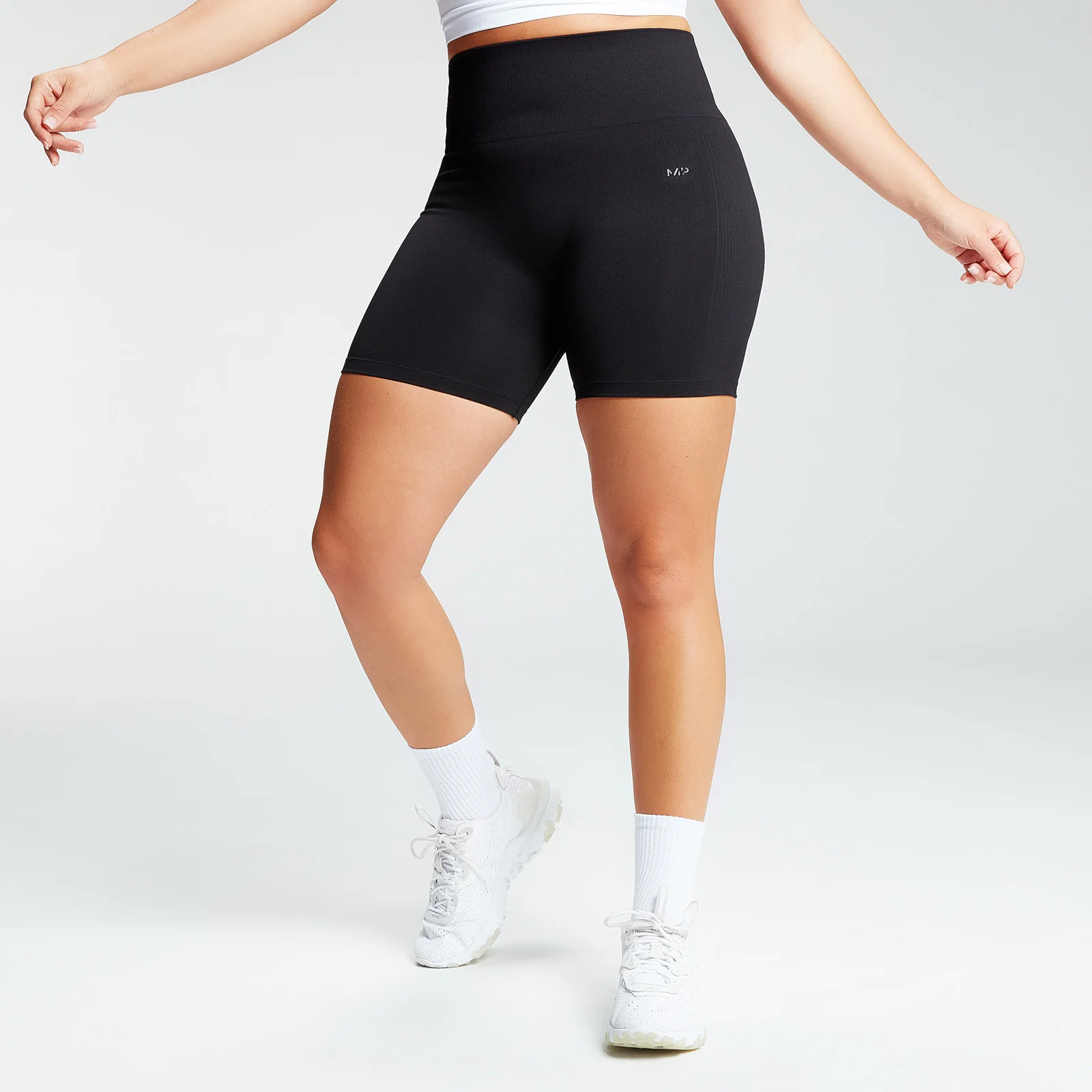 MP Women's Shape Seamless Ultra Cycling Shorts - Black - XS Bilde 1