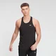 MP Men's Treningssinglet med tynne skulderstropper – Svart