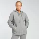 MP Women's Essentials Hettegenser med glidelås – Gråmelert