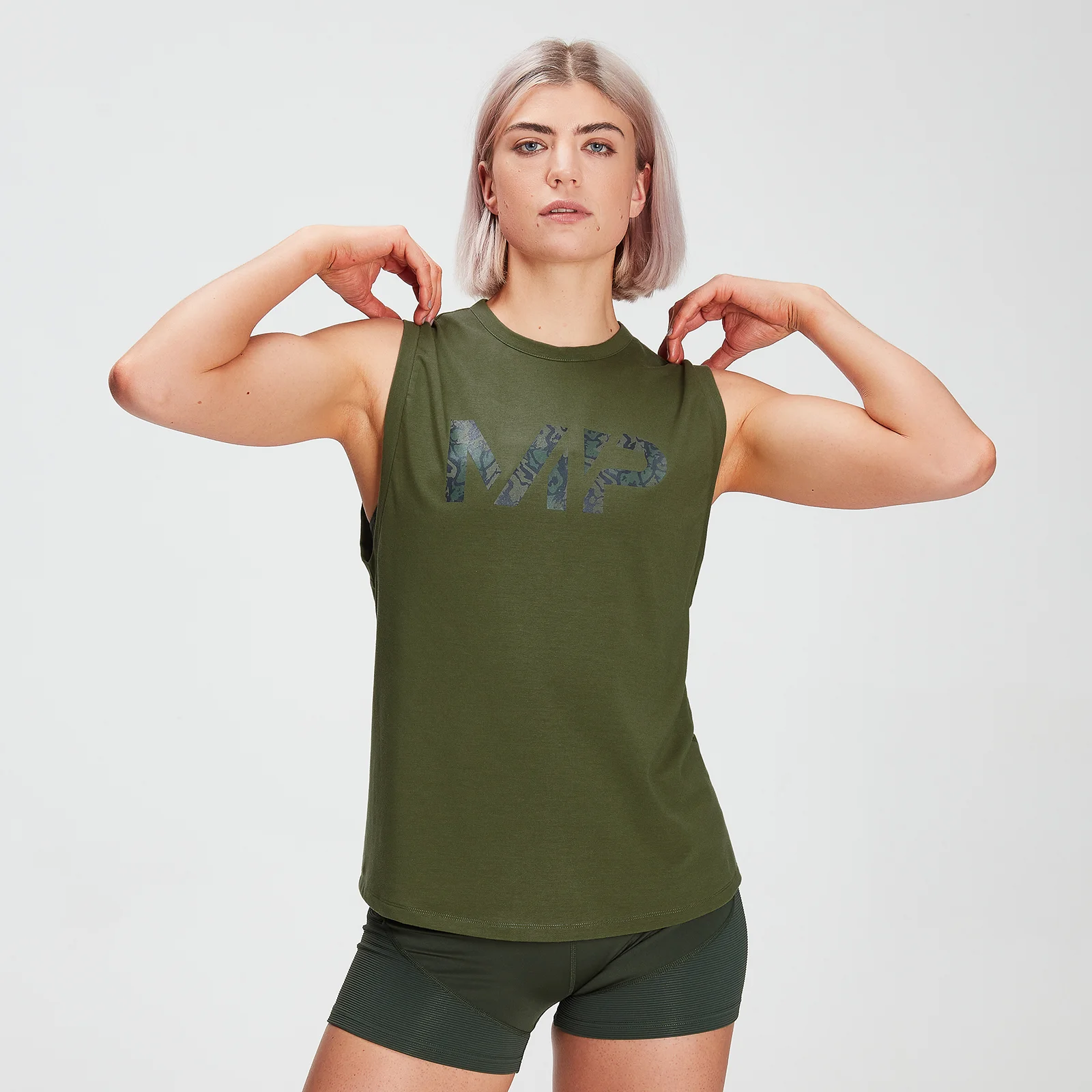 MP Women's drirelease® Drop Armhole Tank- Leaf Green - XS Bilde 1