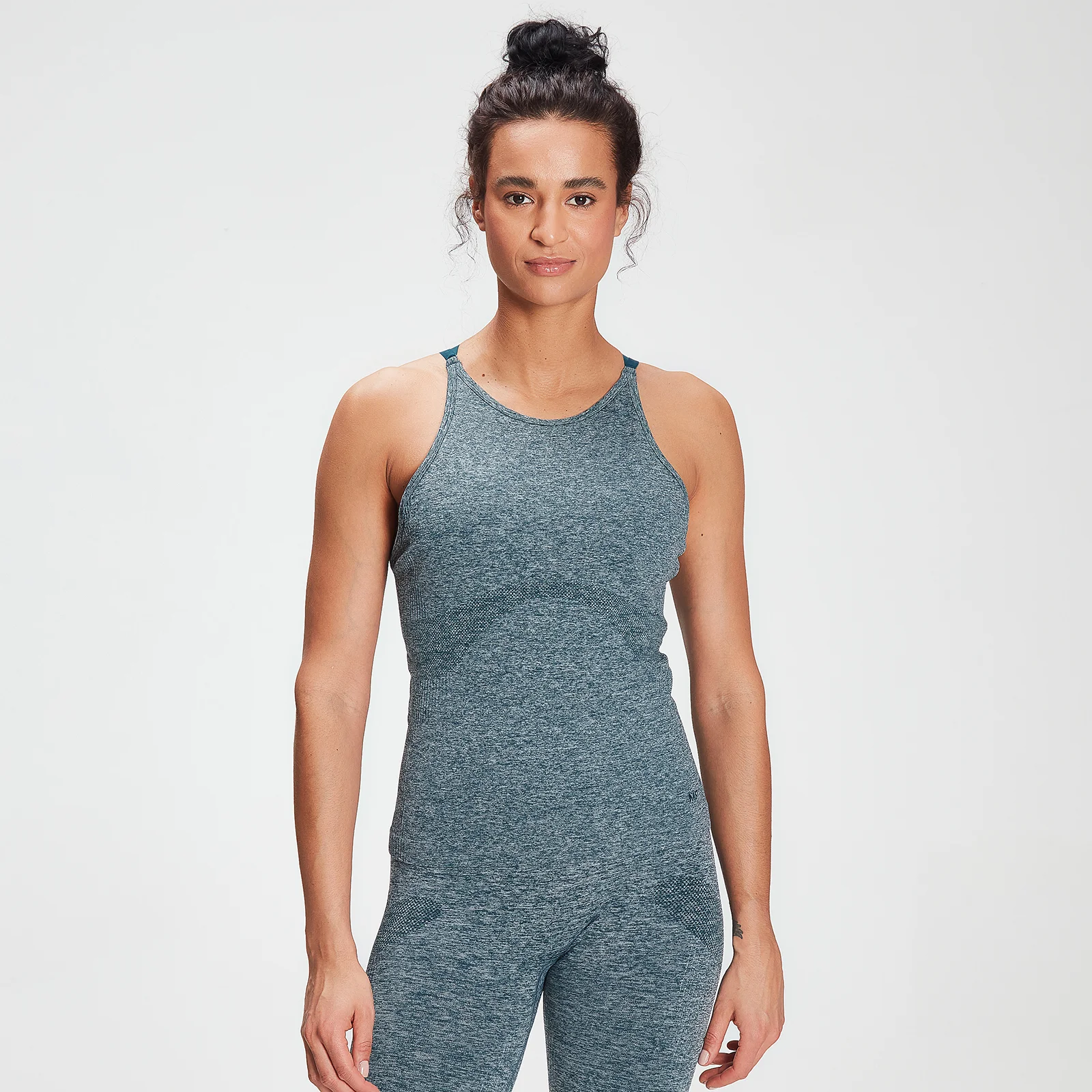 MP Women's Training Seamless Vest - Deep Sea Blue - XXS Bilde 1