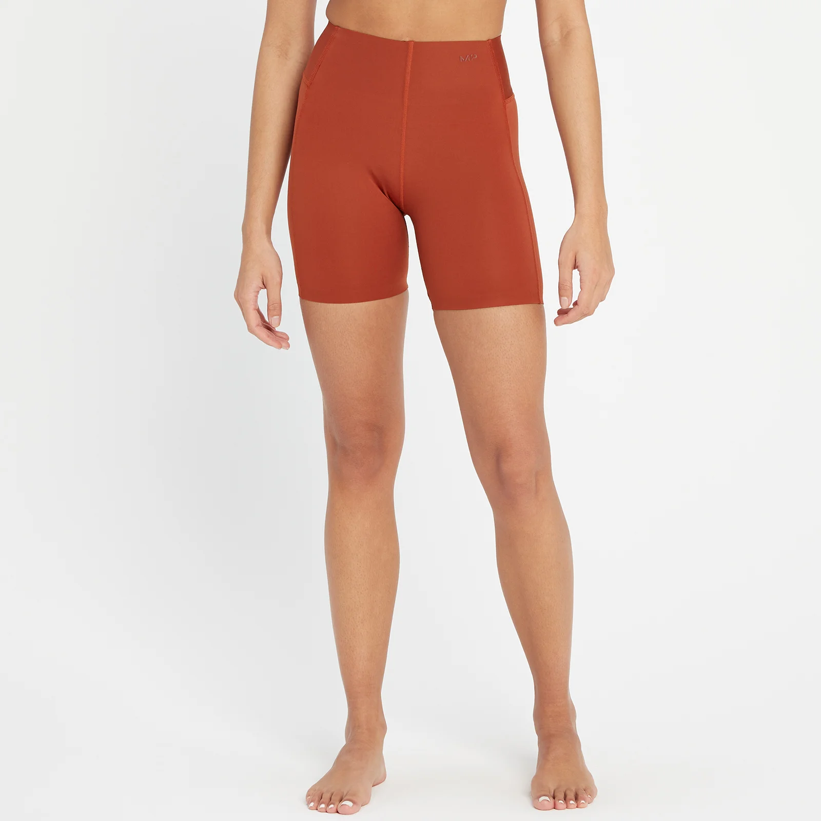 MP Women's Composure Repreve® Cycling Shorts - Burn Red - XXS Bilde 1