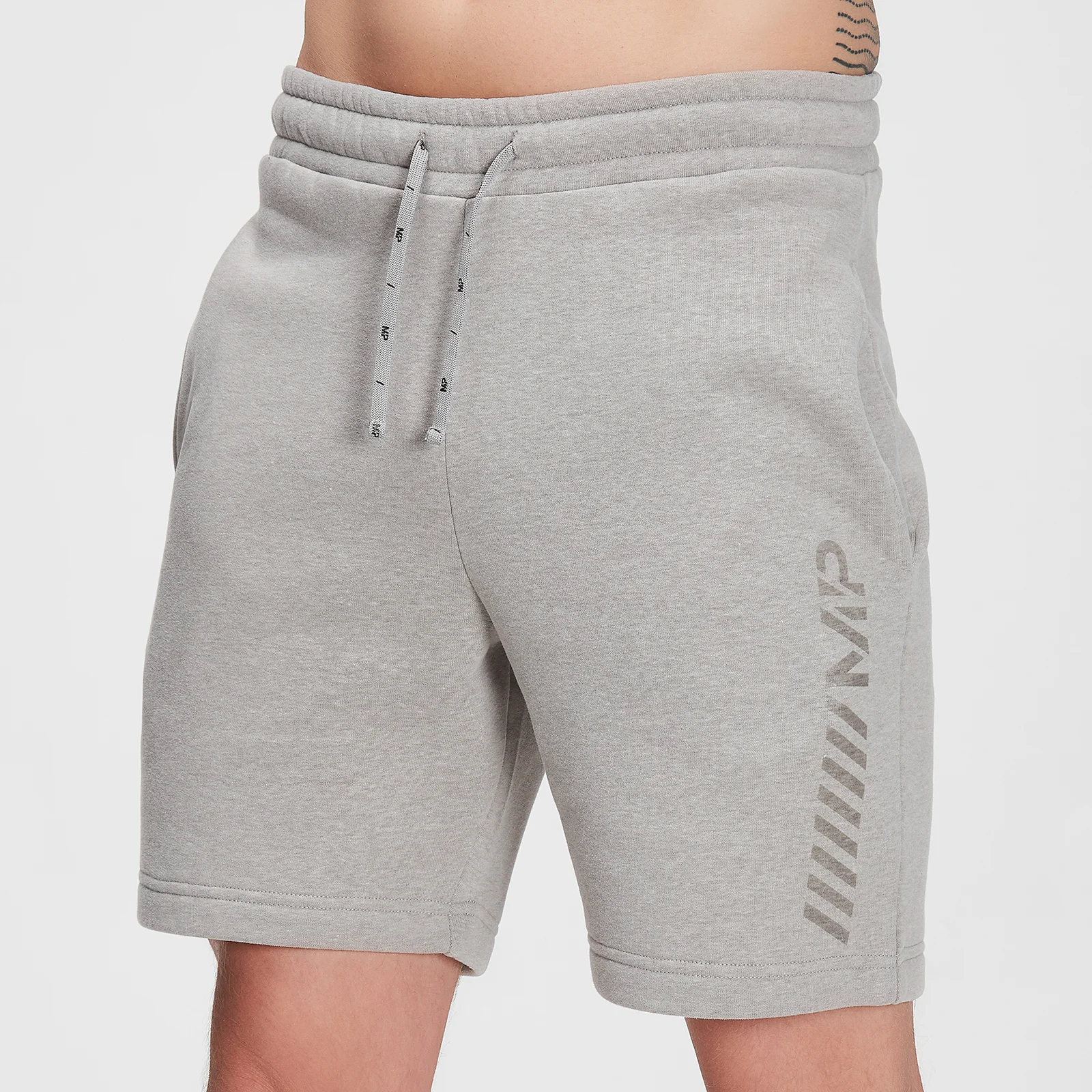 MP Men's Tonal Graphic Sweatshorts – Storm Grey Marl - XXS Bilde 1