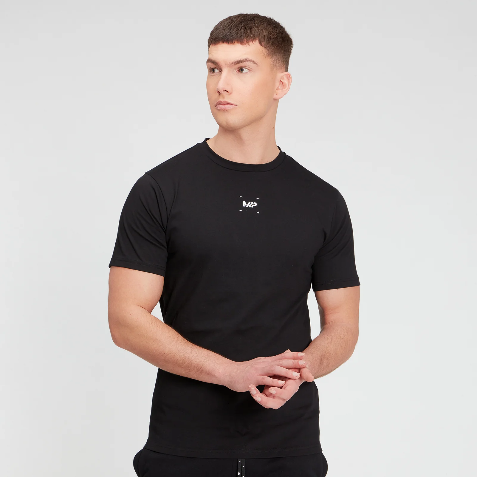 MP Men's Central Graphic Short Sleeve T-Shirt - Black - XXS Bilde 1