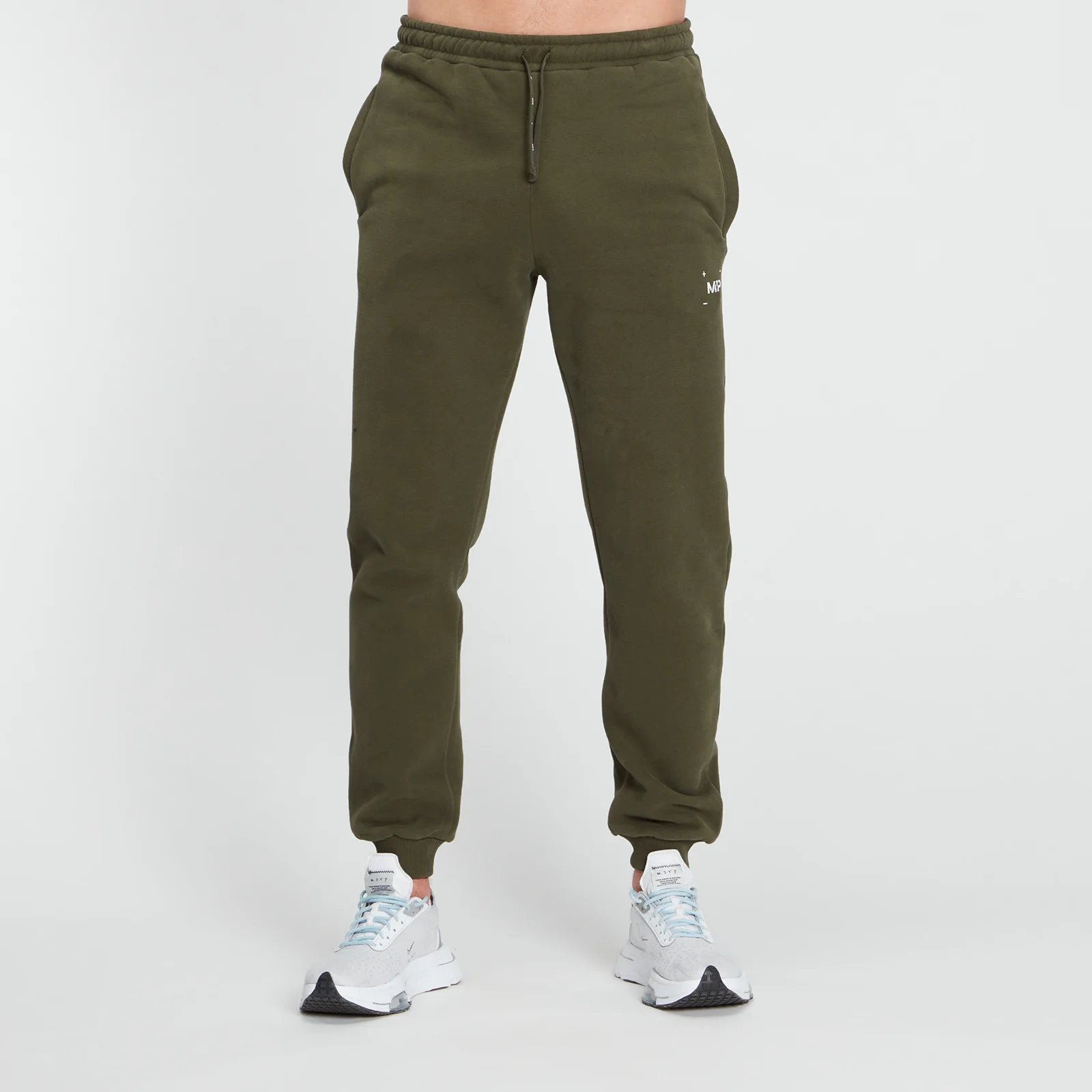 MP Men's Central Graphic Joggers - Dark Olive - XXS Bilde 1