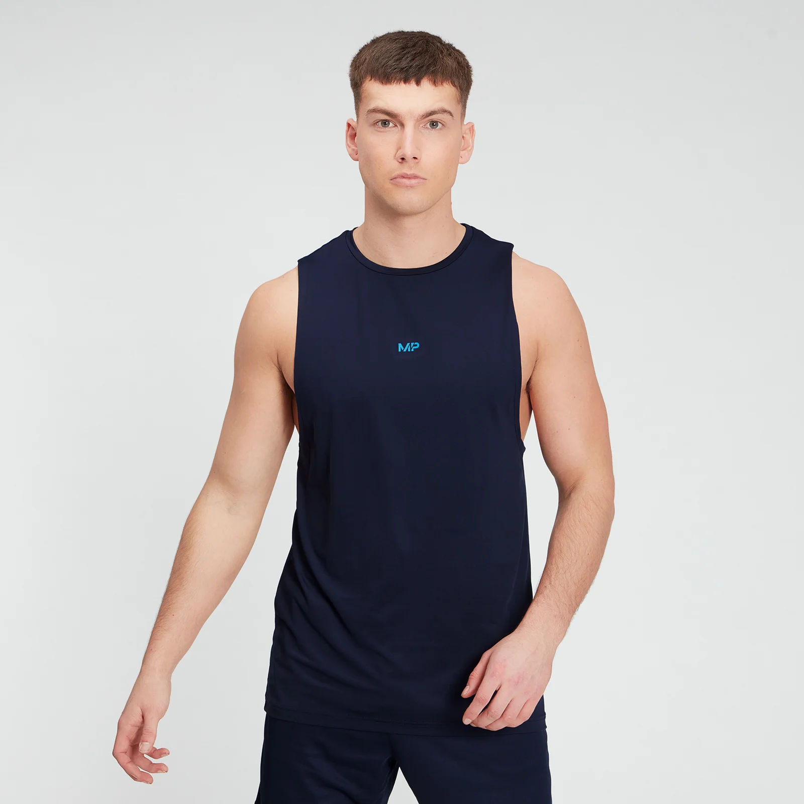MP Men's Graphic Training Tank - Navy - XXS Bilde 1
