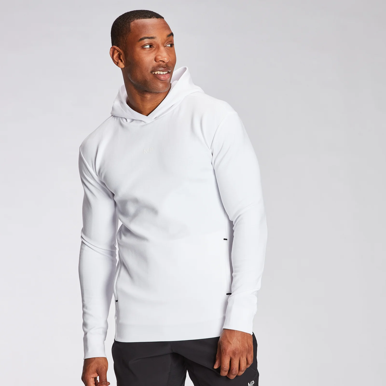 MP Men's Engage Hoodie - White - XXS Bilde 1