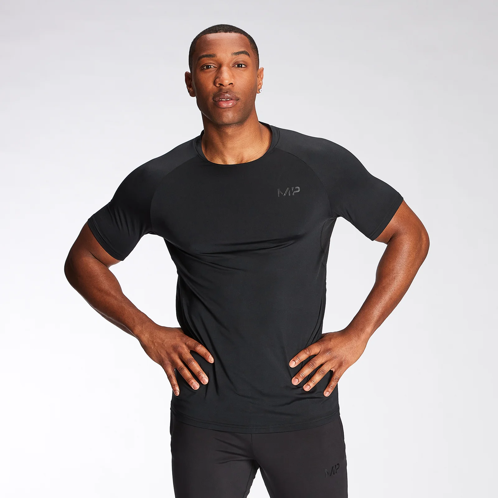 MP Men's Agility Short Sleeve T-Shirt - Black - XXS Bilde 1