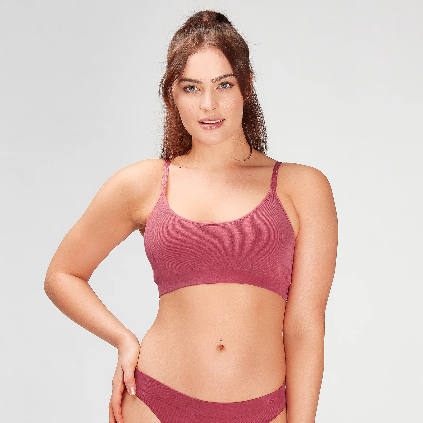 MP Women's Composure Seamless Bralette - Berry Pink - XS Bilde 1